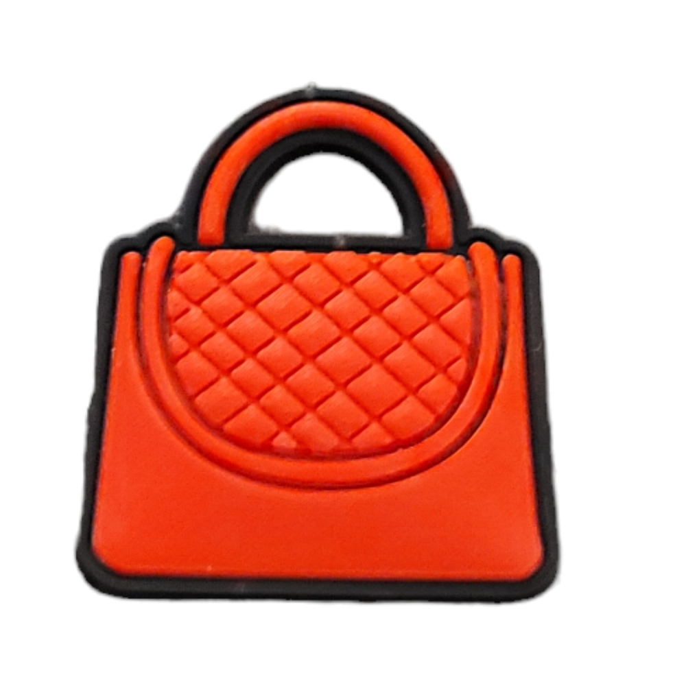 NWT Red Purse Croc Charm